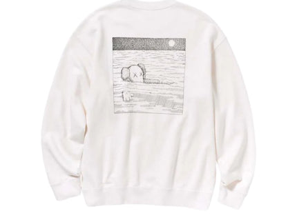 KAWS x Uniqlo L/S Sweatshirt - White