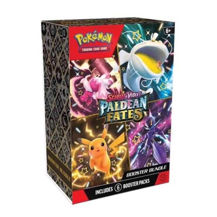 Pokemon TCG Scarlet & Violet - Paldean Fates Booster Bundle