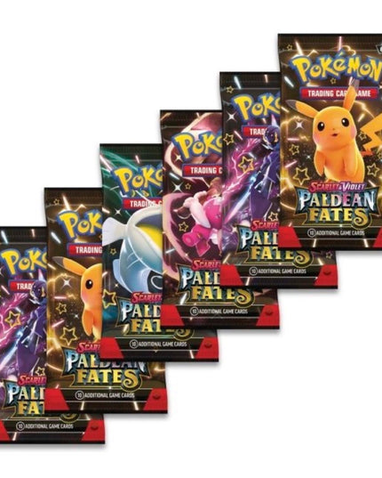 Pokemon TCG Scarlet & Violet - Paldean Fates Booster Bundle