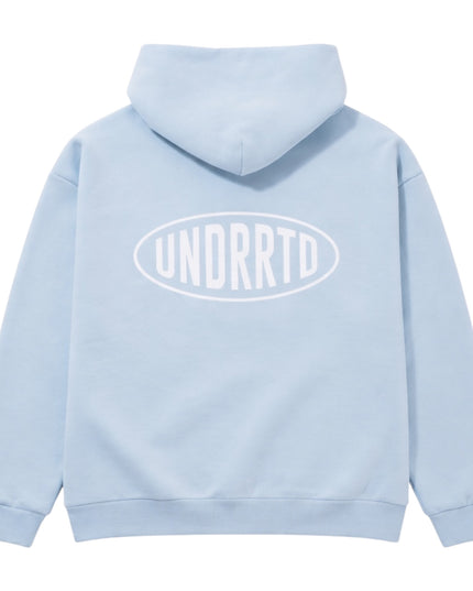 UNDERRATED Stamp Zip Hoodie - Powder Blue