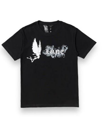 VLONE Smoke Angel T-Shirt - Black