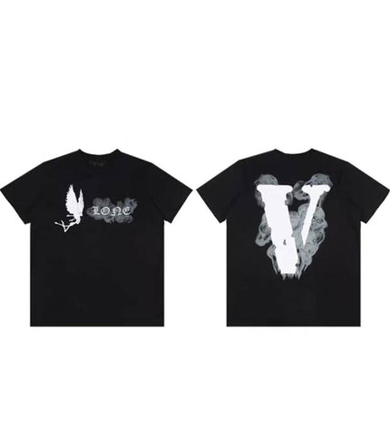VLONE Smoke Angel T-Shirt - Black