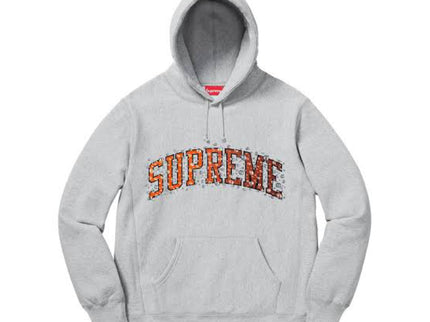 Supreme Water Arc Hoodie - Heather Grey (FW18)