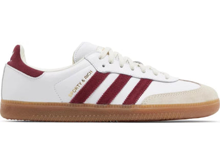 Adidas Samba Sporty & Rich 'White Collegiate Burgundy'