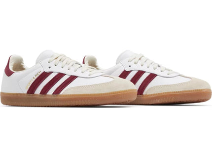 Adidas Samba Sporty & Rich 'White Collegiate Burgundy'