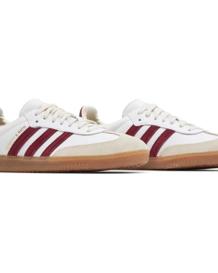 Adidas Samba Sporty & Rich 'White Collegiate Burgundy'