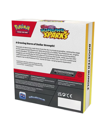 Pokemon TCG Scarlet & Violet - Surging Sparks Booster Bundle