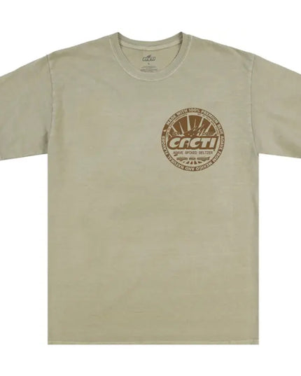 Travis Scott Cacti Painted Sign Tee - Sand