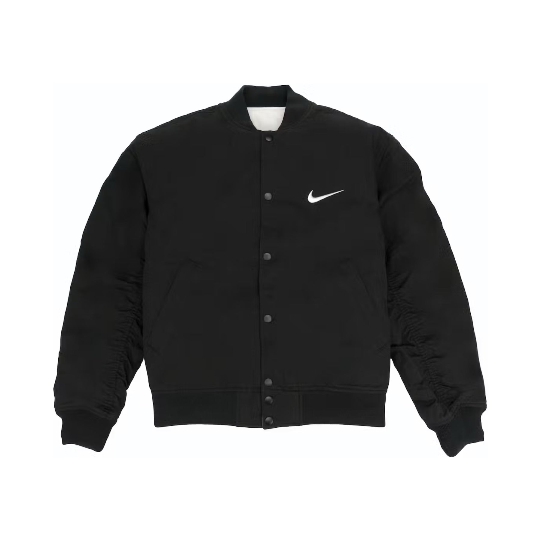 Stussy x Nike Reversible Varsity Jacket - Black/Sail – Underrated Store