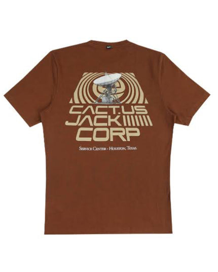 Travis Scott CACT.US CORP x Nike U NRG BH T-Shirt - Brown