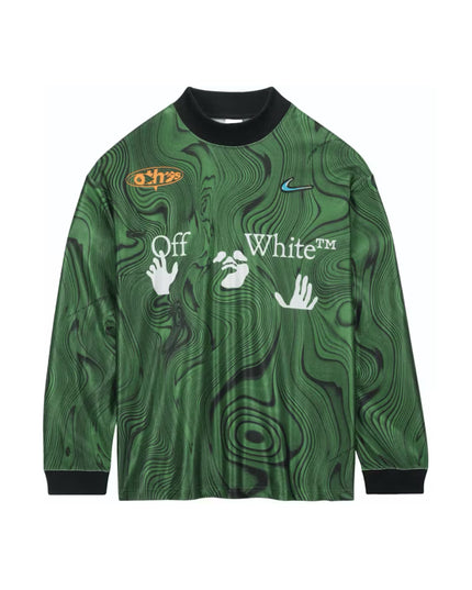 Nike x Off-White Allover Print Jersey - Kelly Green