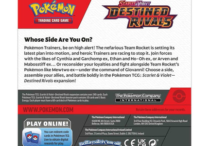 Pokemon TCG Scarlet & Violet - Destined Rivals Booster Box