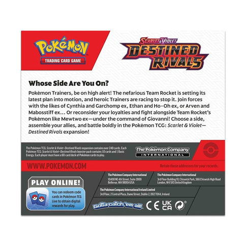 Pokemon TCG Scarlet & Violet - Destined Rivals Booster Box