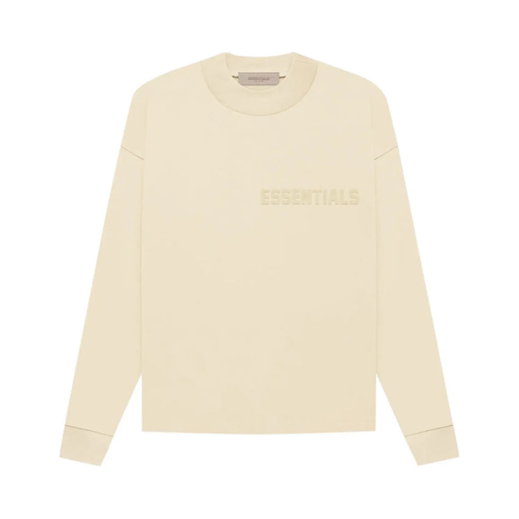 FEAR OF GOD ESSENTIALS L/S T-Shirt - Egg Shell (Fall 22)