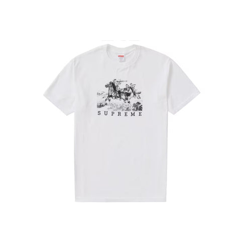 Supreme Riders Tee - White (SS19)