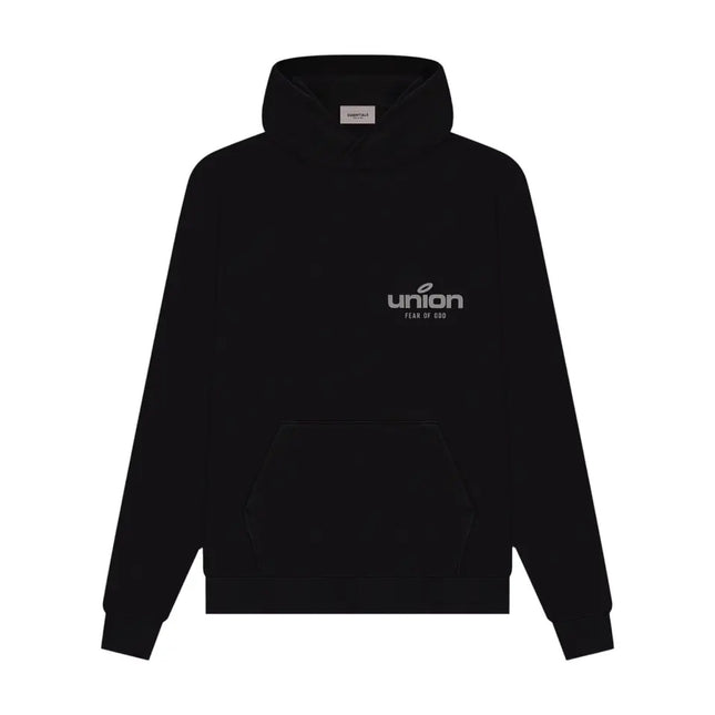FEAR OF GOD ESSENTIALS x Union 30 Year Vintage Hoodie - Black