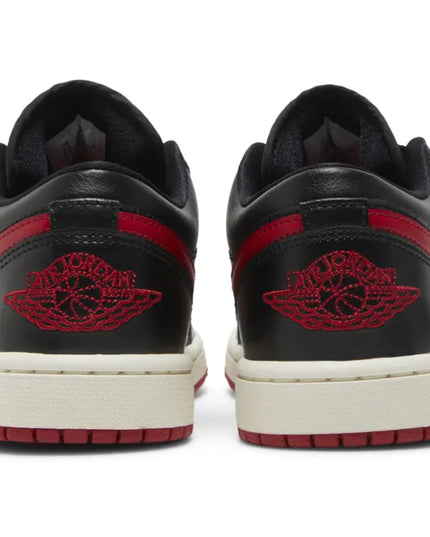 Air Jordan 1 Low 'Bred Sail' (Women's)