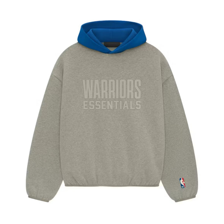FEAR OF GOD ESSENTIALS Hoodie 'Golden State Warriors' - Grey Blue (NBA Collection)