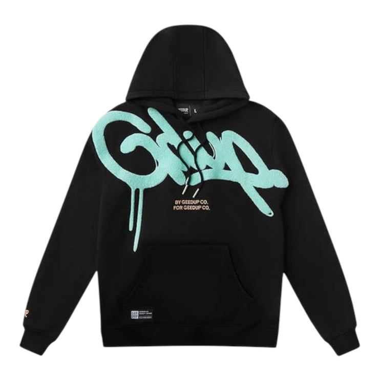 GEEDUP x Arrdee Handstyle Hoodie Black/Multi