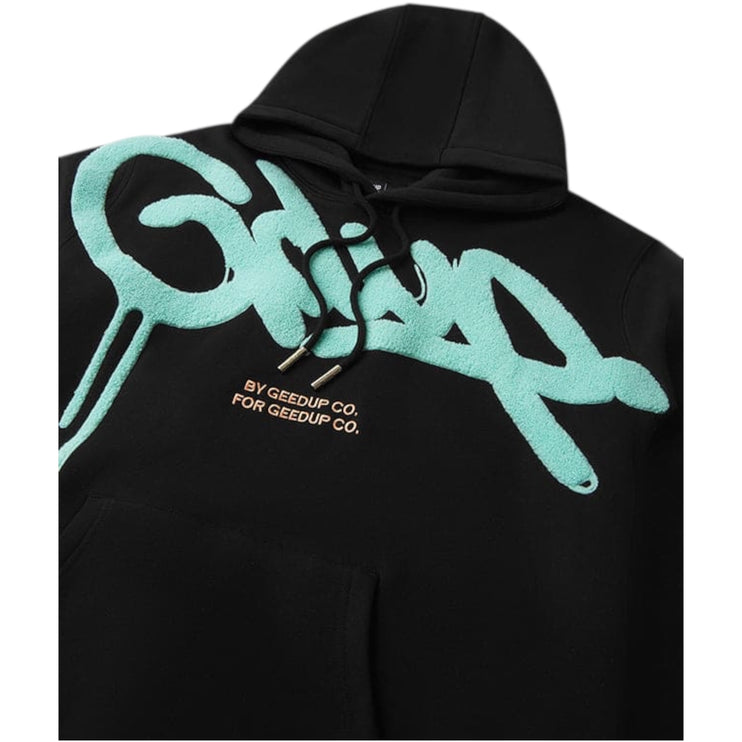 GEEDUP x Arrdee Handstyle Hoodie Black/Multi