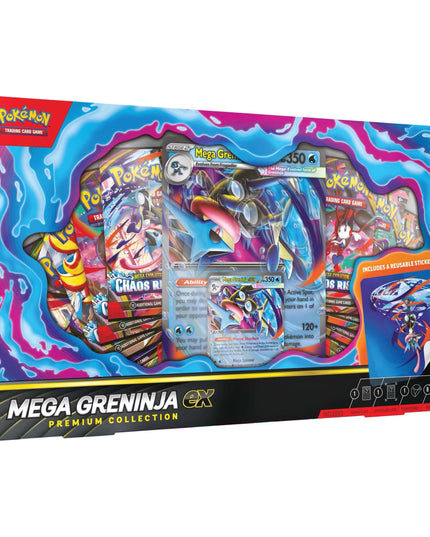 Pokemon TCG Mega Evolution - Mega Greninja ex Premium Collection