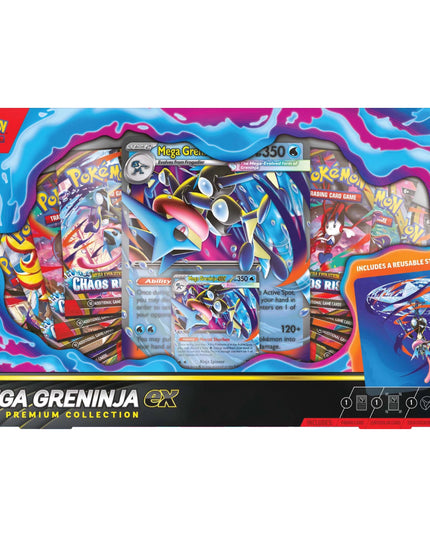 Pokemon TCG Mega Evolution - Mega Greninja ex Premium Collection