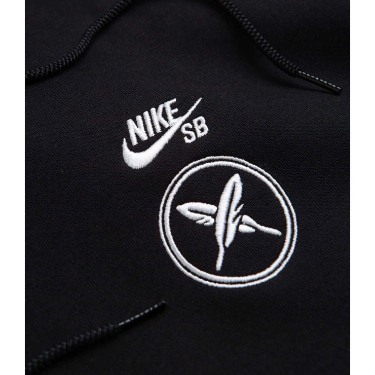 Nike SB Yuto Max90 Skate Hoodie - Black