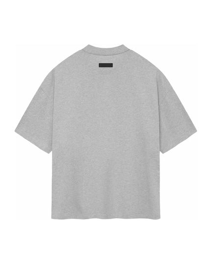 FEAR OF GOD ESSENTIALS Heavy Jersey Crewneck T-Shirt - Light Heather Grey