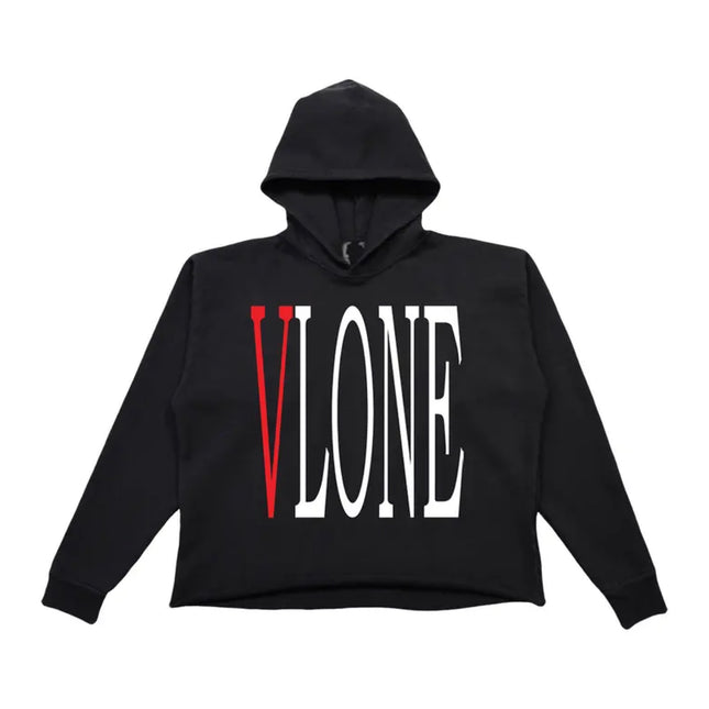 VLONE Staple Hoodie Red Logo - Black