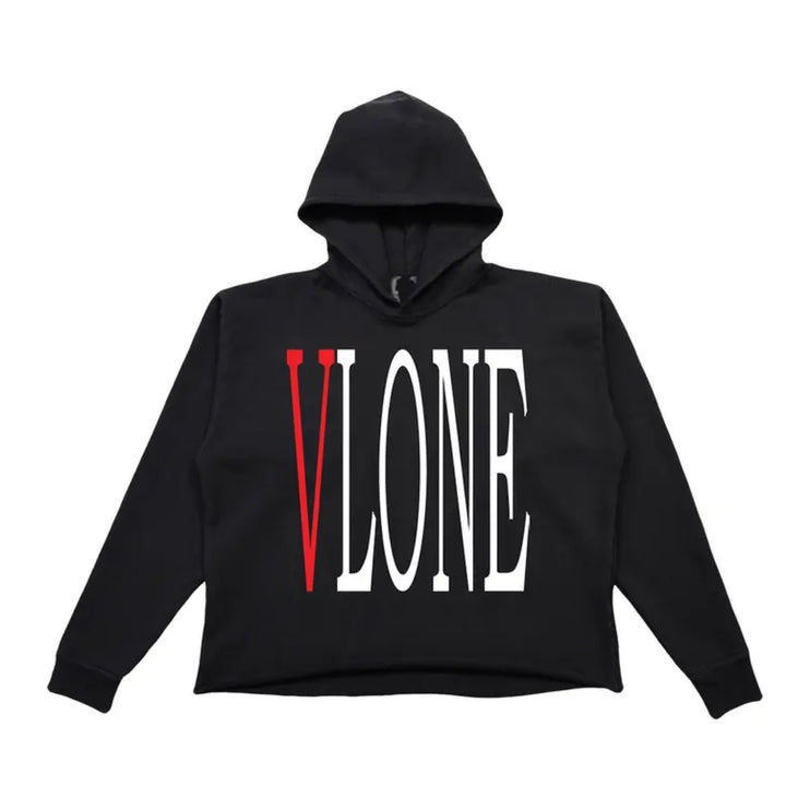 VLONE Staple Hoodie Red Logo - Black