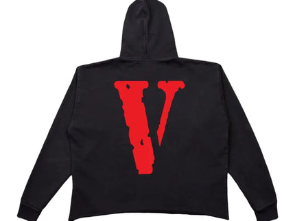 VLONE Staple Hoodie Red Logo - Black