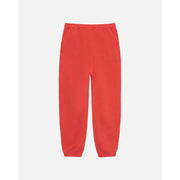 Stussy x Nike por Pigment Dyed Fleece Sweatpants - Habanero Red