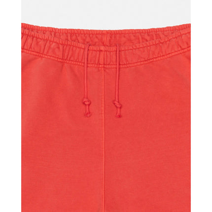 Stussy x Nike Pigment Dyed Fleece Sweatpants - Habanero Red