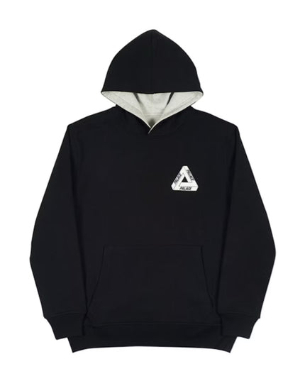 Palace Reverso Hoodie - Black/Grey (SS18)