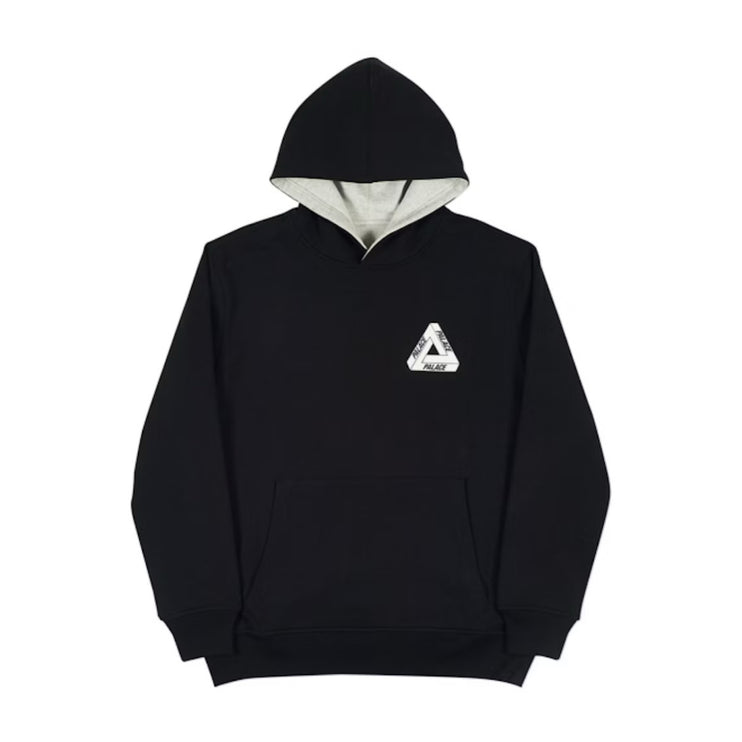 Palace Reverso Hoodie - Black/Grey (SS18)