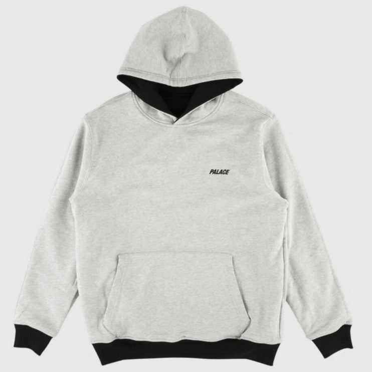 Palace Reverso Hoodie - Black/Grey (SS18)
