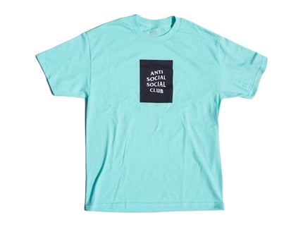 ASSC Seafoam Box Logo Tee - Mint Green