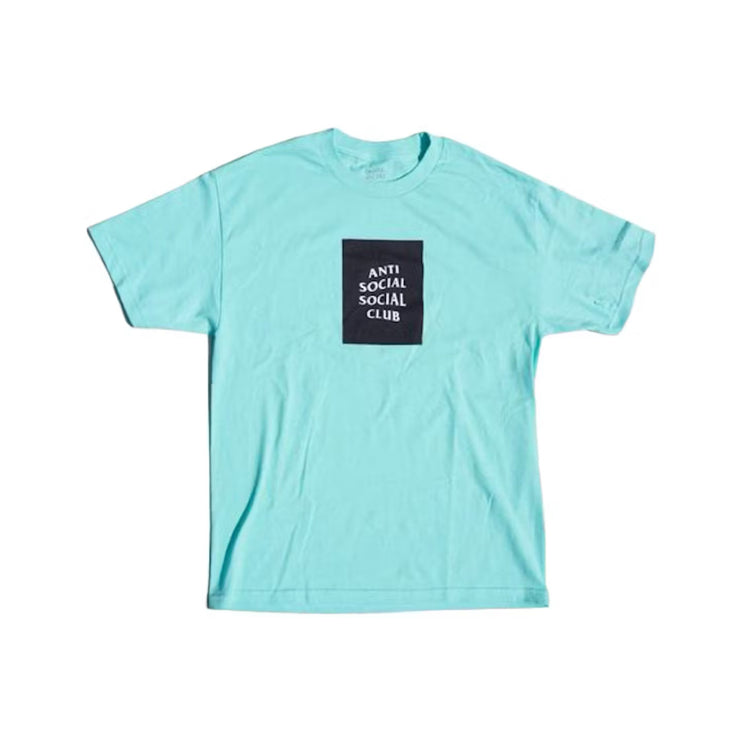 ASSC Seafoam Box Logo Tee - Mint Green