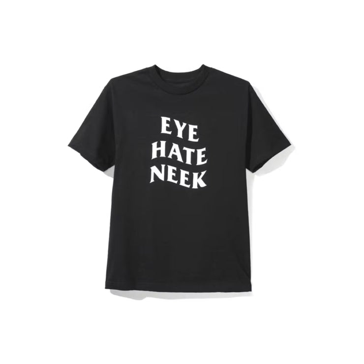 ASSC Eye Hate Neek Tee - Black (EOFY)