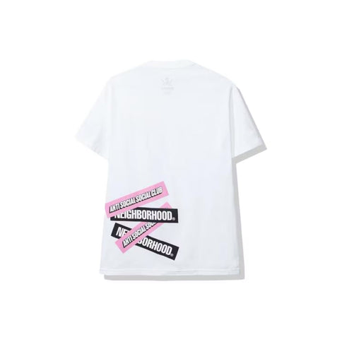 ASSC x Neighborhood Stuck On You Tee White Tee - White