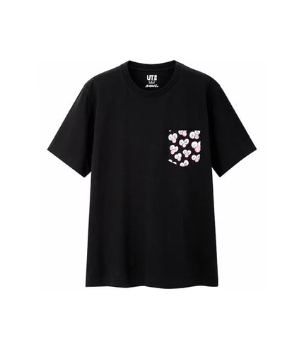 KAWS x Uniqlo BFF Pocket Tee - Black