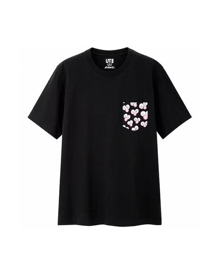 KAWS x Uniqlo BFF Pocket Tee - Black