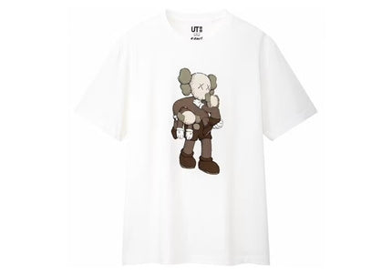 KAWS x Uniqlo Clean Slate Tee - White