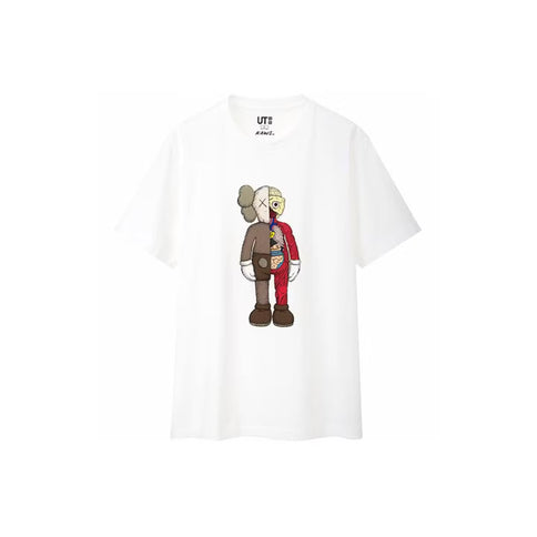 KAWS x Uniqlo Flayed Tee - White