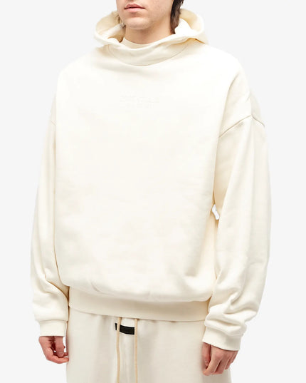 FEAR OF GOD ESSENTIALS Pull-Over Hoodie - Cloud Dancer (FW23)