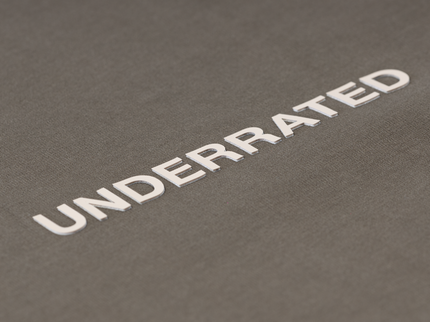UNDERRATED Classic Logo T-Shirt - Khaki