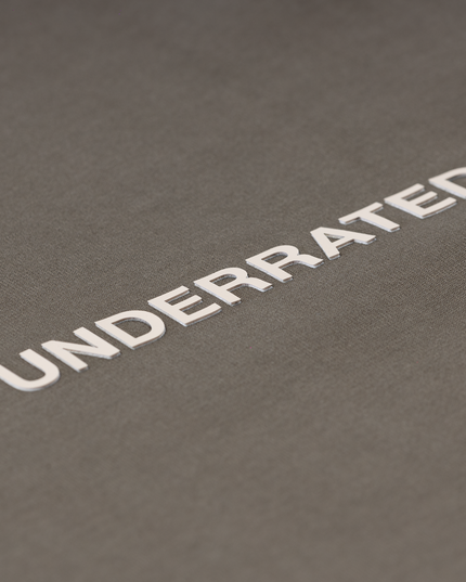 UNDERRATED Classic Logo T-Shirt - Khaki