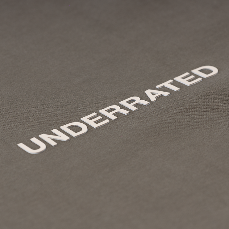 UNDERRATED Classic Logo T-Shirt - Khaki