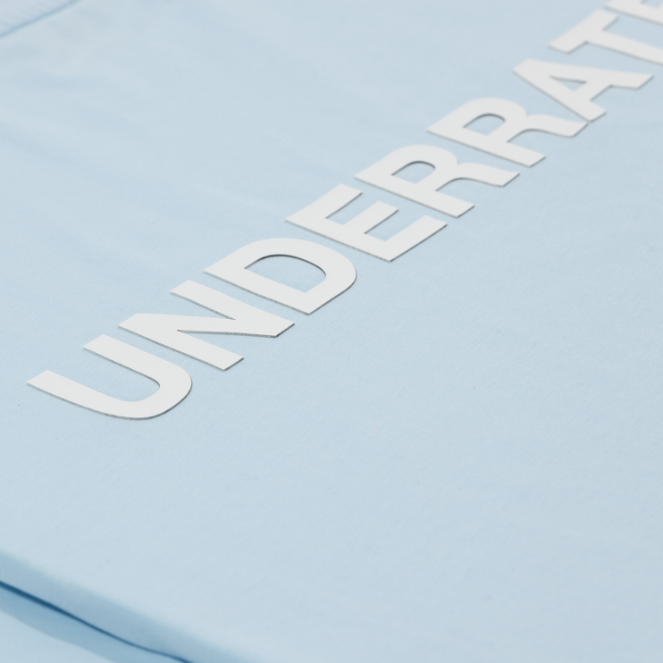 UNDERRATED Classic Logo T-Shirt - Sky Blue