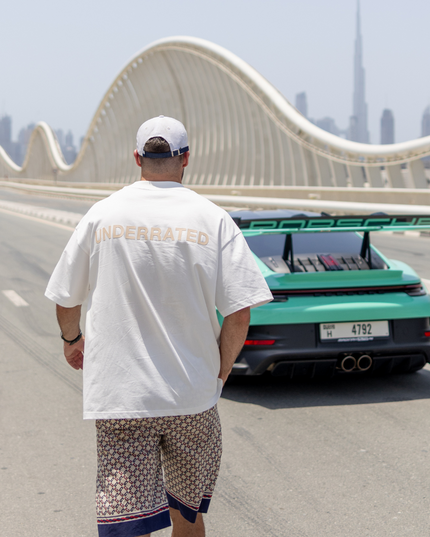 UNDERRATED Classic Logo T-Shirt - White
